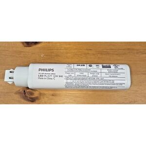 Philips 476093 4 PIN 12W LED PL-C/T 12W 12PLC/T 3K2B 9290018200 DIM 8 Pack New